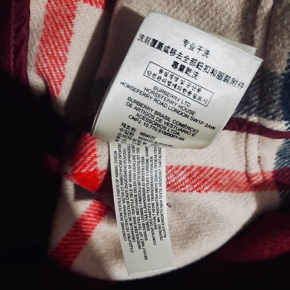 BURBERRY BRIT BLACKWELL DUFFLE COAT - Picture 11 of 13